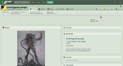 Desktop Screenshot of onewingedarchangel.deviantart.com