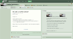 Desktop Screenshot of cosplay-supremacy.deviantart.com