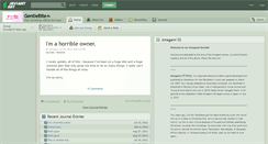 Desktop Screenshot of gentlebite.deviantart.com