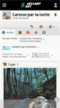 Mobile Screenshot of caresse-par-la-lumie.deviantart.com