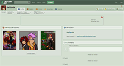 Desktop Screenshot of melissaiv.deviantart.com