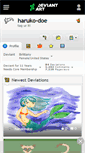 Mobile Screenshot of haruko-doe.deviantart.com