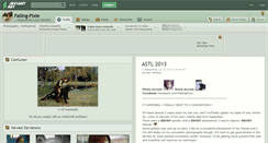 Desktop Screenshot of falling-pixie.deviantart.com