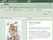 Tablet Screenshot of chrispco.deviantart.com