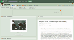 Desktop Screenshot of halo-monk.deviantart.com