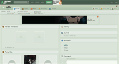 Desktop Screenshot of adttv.deviantart.com