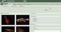 Desktop Screenshot of evfrosyne.deviantart.com