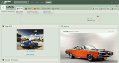 Desktop Screenshot of laffonte.deviantart.com