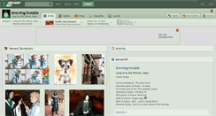 Desktop Screenshot of brewing-trouble.deviantart.com