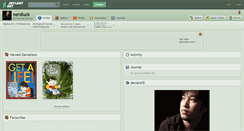 Desktop Screenshot of nerdluck.deviantart.com