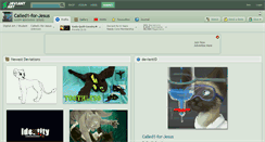 Desktop Screenshot of called1-for-jesus.deviantart.com