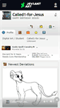Mobile Screenshot of called1-for-jesus.deviantart.com