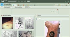 Desktop Screenshot of mrvoodoodoll.deviantart.com