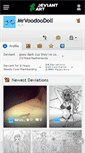 Mobile Screenshot of mrvoodoodoll.deviantart.com