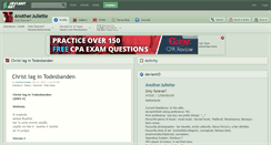 Desktop Screenshot of anotherjuliette.deviantart.com