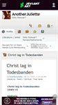 Mobile Screenshot of anotherjuliette.deviantart.com