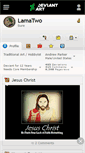 Mobile Screenshot of lamatwo.deviantart.com