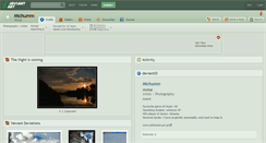 Desktop Screenshot of michumm.deviantart.com