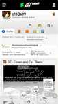 Mobile Screenshot of chiqs09.deviantart.com