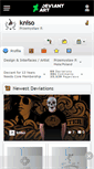 Mobile Screenshot of kniso.deviantart.com