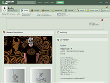 Tablet Screenshot of kniso.deviantart.com