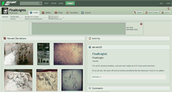 Desktop Screenshot of finalknight6.deviantart.com