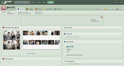 Desktop Screenshot of giuly182.deviantart.com
