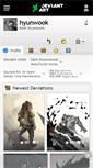 Mobile Screenshot of hyunwook.deviantart.com