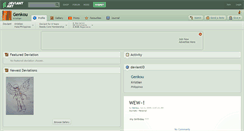 Desktop Screenshot of genkou.deviantart.com
