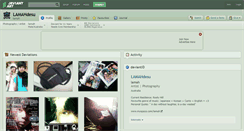 Desktop Screenshot of lamahdesu.deviantart.com