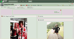 Desktop Screenshot of hanaexmermaids.deviantart.com