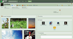 Desktop Screenshot of okimidada.deviantart.com