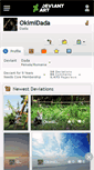 Mobile Screenshot of okimidada.deviantart.com