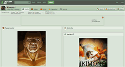 Desktop Screenshot of ikimono1.deviantart.com