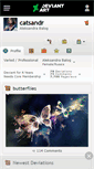 Mobile Screenshot of catsandr.deviantart.com
