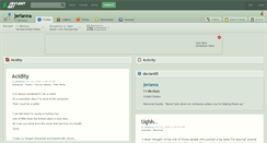 Desktop Screenshot of jerianna.deviantart.com