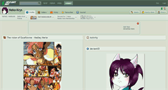Desktop Screenshot of neko-krys.deviantart.com