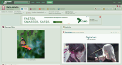 Desktop Screenshot of dark-ashelin.deviantart.com