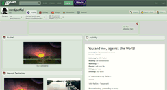 Desktop Screenshot of miniloeffel.deviantart.com