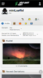 Mobile Screenshot of miniloeffel.deviantart.com