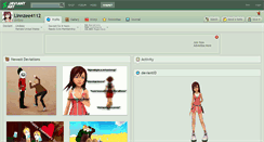 Desktop Screenshot of linnzee4112.deviantart.com