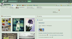 Desktop Screenshot of blackxblack.deviantart.com