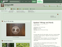 Tablet Screenshot of moriquendi88.deviantart.com