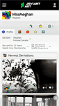 Mobile Screenshot of missmeghan.deviantart.com