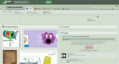 Desktop Screenshot of i-taste-awesome1.deviantart.com
