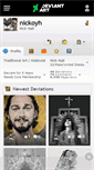 Mobile Screenshot of nickoyh.deviantart.com