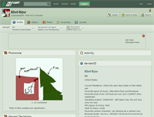 Tablet Screenshot of kiwi-kow.deviantart.com