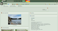Desktop Screenshot of hewbert.deviantart.com