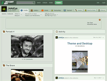 Tablet Screenshot of jamseye.deviantart.com