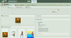 Desktop Screenshot of dra-chan.deviantart.com